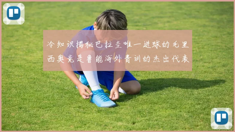 冷知识揭秘巴拉圭唯一进球的毛里西奥竟是鲁能海外青训的杰出代表